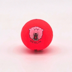 Eisbären Berlin - Golfball - Logo - rot