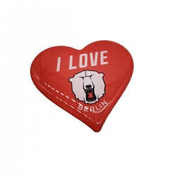 Eisbären Berlin - Doming Aufkleber - I Love / 50x45mm