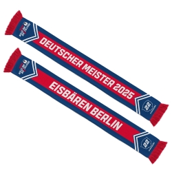 Eisbären Berlin - Druck Schal rot/blau - Meister 2025