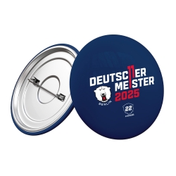 Button 38mm Logo - Deutscher Meister 2025 - Eisbären Berlin