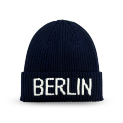 Eisbären Berlin - Mütze Grobstrick navy - BERLIN