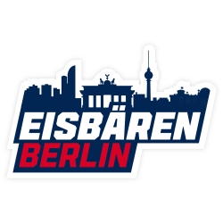 Eisbären Berlin - Aufkleber - Schriftzug Skyline