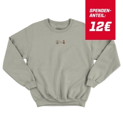 EBB X TVB -  Crewneck Sweatshirt  - Eisbär - Sand