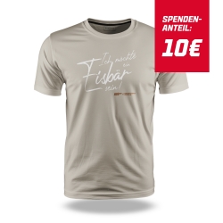 EBB X TVB - T-Shirt - Ich möchte ein Eisbär sein - Sand
