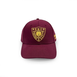 Winter Game 2026 - EBB - Cap burgund - Gold-Wappen