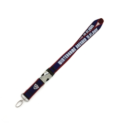 Winter Game 2026 - EBB - Deluxe Lanyard - weinrot-blau