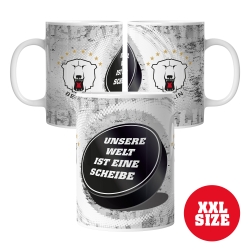 Eisbären Berlin - Jumbotasse - Unsere Welt - grau