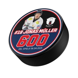 Jonas Müller - Puck 600 DEL Spiele