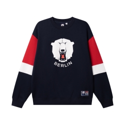 Eisbären Berlin - Crewneck Block navy - Logo - Gr: XS