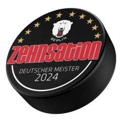 Eisbären Berlin - Meister 2024 - Puck - Zehnsation