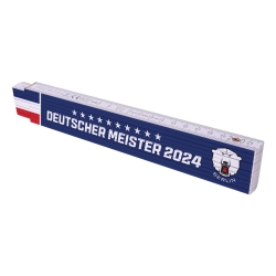 Eisbären Berlin - Meister 2024 - Zollstock - Schriftzug