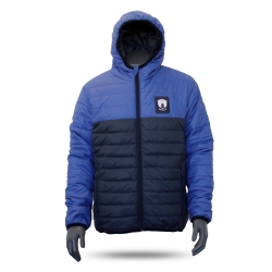 Eisbären Berlin - Padded Jacket - Block - Zip-Hood - navy / L