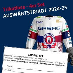 Eisbären Berlin - TRIKOTVERLOSUNG 2025 - 4er Set Lose