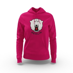 Eisbären Berlin - Frauen Logo Hoody - magenta - Gr: M