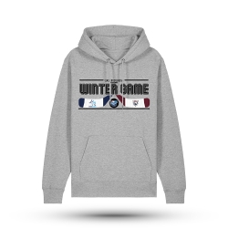 Winter Game 2026 - Hoody grau - Begegnung - Gr. S