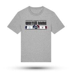 Winter Game 2026 - T-Shirt grau - Begegnung - Gr. L