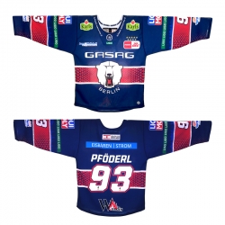 Eisbären Berlin - Trikot-Kids 2023-24 - HOME - 1-STETTMER - Gr: XS (130)