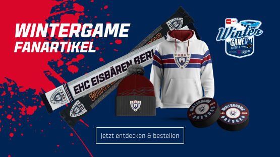 Eisbären Berlin Wintergame Fanartikel 2026