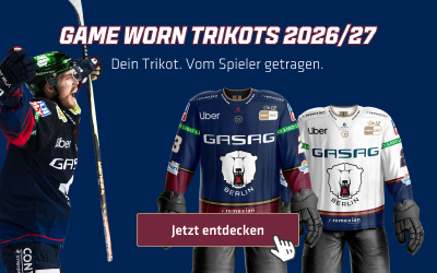 Eisbären Berlin - Game Worn 2026-27