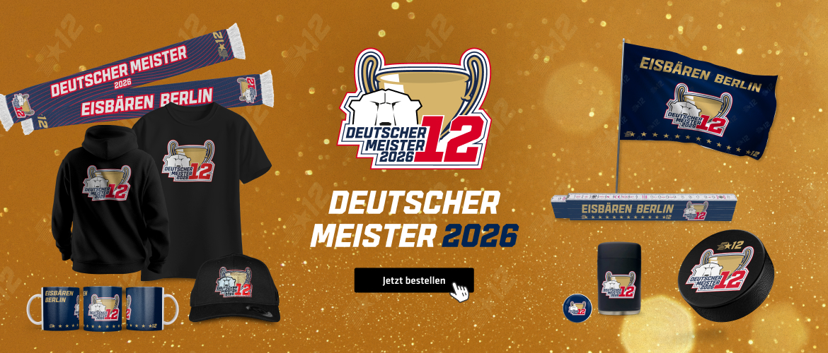 PENNY DEL - DEUTSCHER MEISTER 2026 - Eisbären Berlin REKORDMEISTER