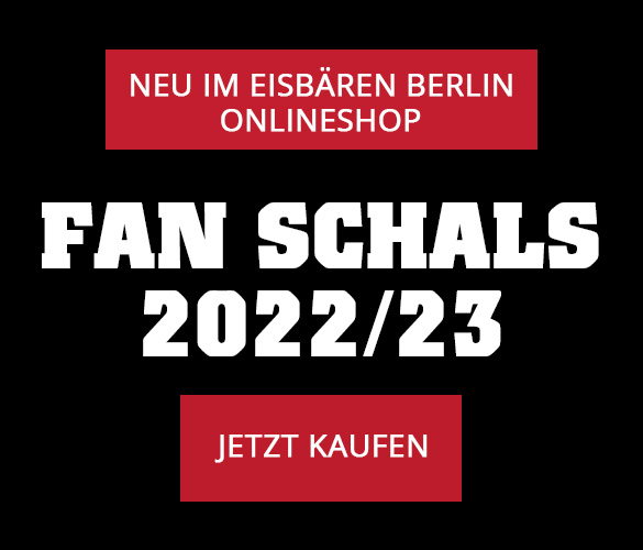 Eisbären Berlin Fanschals 2022/2023 jetzt im Onlineshop
