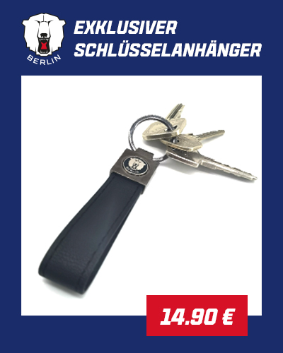 Eisbären Berlin Schlüsselanhänger aus Leder