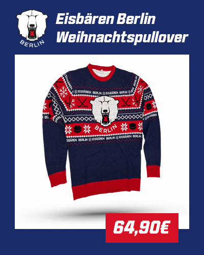 Eisbären Berlin Weihnachtspullover